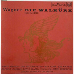 Richard Wagner / The London Symphony Orchestra / Erich Leinsdorf / Birgit Nilsson / Jon Vickers Die Walkure Highlights Vinyl LP USED