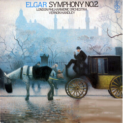 Sir Edward Elgar / The London Philharmonic Orchestra / Vernon Handley Symphony No. 2 In E Flat, Op. 63 Vinyl LP USED
