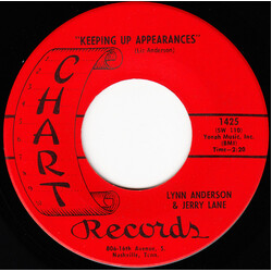 Lynn Anderson / Jerry Lane (2) Keeping Up Appearances USED VINYL 7INCH 45 RPM SINGLE
