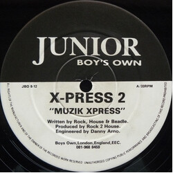 X-Press 2 Muzik Xpress VINYL 12" USED