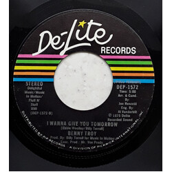 Benny Troy I Wanna Give You Tomorrow USED VINYL 7INCH 45 RPM STYRENE STEREO