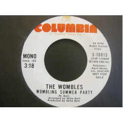 The Wombles Wombling Summer Party USED VINYL 7INCH 45 RPM PROMO STEREO MONO