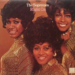 The Supremes Right On Vinyl LP USED