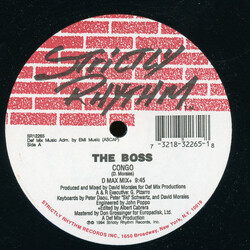 The Boss Congo USED VINYL 12INCH 33 S RPM