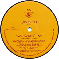 Jon Cutler / Nkemdi Amadiume You Groove Me USED VINYL 12INCH 33 S RPM