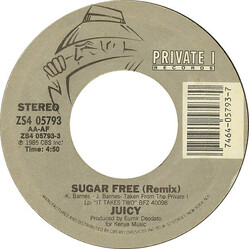 Juicy Sugar Free (Remix) / Forever And Ever VINYL 7" USED