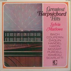 Sylvia Marlowe Greatest Harpsichord Hits Vinyl LP USED