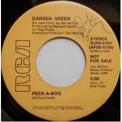 Darren Green (2) Peek-A-Boo USED VINYL 7INCH 45 RPM PROMO