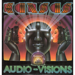 Kansas (2) Audio-Visions Vinyl LP USED