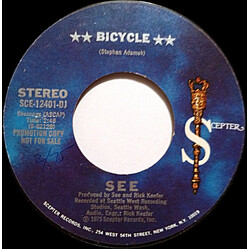 See (10) Bicycle / I Hear You Whisper USED VINYL 7INCH 45 RPM SINGLE PROMO