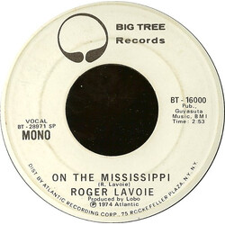 Roger Lavoie On The Mississippi USED VINYL 7INCH 45 RPM PROMO