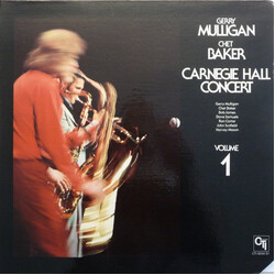 Gerry Mulligan / Chet Baker Carnegie Hall Concert Volume 1 Vinyl LP USED