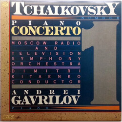 Pyotr Ilyich Tchaikovsky / Большой Симфонический Оркестр Всесоюзного Радио / Dimitrij Kitaenko / Andrei Gavrilov Piano Concerto Number 1 Vinyl LP USED