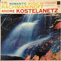 Sergei Vasilyevich Rachmaninoff / André Kostelanetz And His Orchestra / Leonid Hambro The Romantic Music Of Rachmaninoff Vinyl LP USED