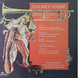 Maurice André / Kammerorchester Des Norddeutschen Rundfunks / Gabor Ötvös Baroque Trumpet Concerti Vinyl LP USED