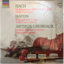 Johann Sebastian Bach / Joseph Haydn / Arthur Grumiaux / Raymond Leppard / English Chamber Orchestra Violinkonzerte BWV 1041 & 1042 / Violinkonzerte C