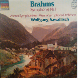 Johannes Brahms / Wiener Symphoniker / Wolfgang Sawallisch Symphonie Nr. 1 Vinyl LP USED