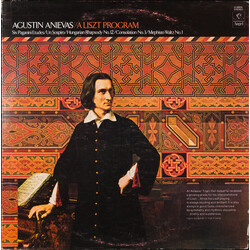 Franz Liszt / Agustin Anievas A Liszt Program Vinyl LP USED