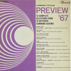 Various Command Popular Preview '67 Vinyl LP USED