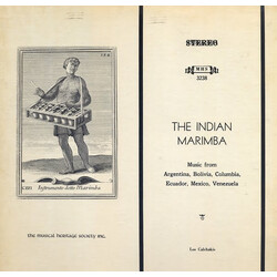 Los Calchakis The Indian Marimba Vinyl LP USED