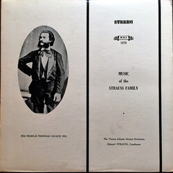 Wiener Johann Strauss Orchestra / Eduard Strauß (2) Music Of The Strauss Family Vinyl LP USED