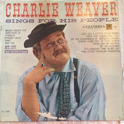 Cliff Arquette Charlie Weaver Sings For His People Vinyl LP USED