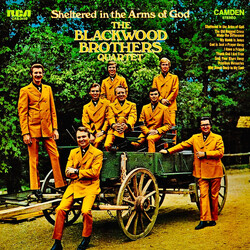 The Blackwood Brothers Quartet Sheltered In The Arms Of God Vinyl LP USED