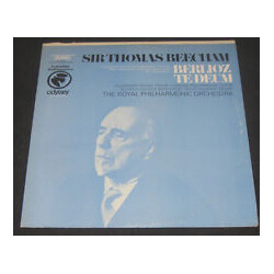Hector Berlioz / Sir Thomas Beecham / The Royal Philharmonic Orchestra Te Deum Vinyl LP USED