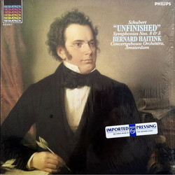 Franz Schubert / Concertgebouworkest / Bernard Haitink Symphonies No. 5 And No. 8 «Unfinished» Vinyl LP USED
