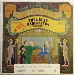 W.C. Fields The Great Radio Feuds Vinyl LP USED
