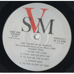 The Voices Of St. Mary's The Voices Of St. Mary's Vinyl LP USED