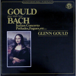 Glenn Gould / Johann Sebastian Bach Gould Plays/Spielt/Joue Bach - Italian Concerto, Preludes, Fugues, Etc ... Vinyl LP USED