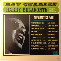 Ray Charles / Harry Belafonte The Greatest Ever Vinyl LP USED