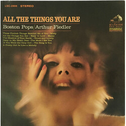 The Boston Pops Orchestra / Arthur Fiedler All The Things You Are Vinyl LP USED
