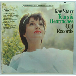 Kay Starr Tears & Heartaches / Old Records Vinyl LP USED