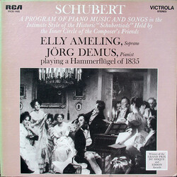 Franz Schubert / Elly Ameling / Jörg Demus A Program Of Piano Music And Songs Vinyl LP USED