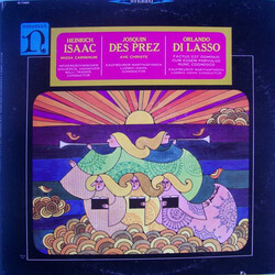 Heinrich Isaac / Josquin Des Prés / Roland de Lassus Missa Carminum / Ave Christe / Motets Vinyl LP USED