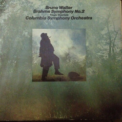 Bruno Walter / Columbia Symphony Orchestra Brahms Symphony No.2 In D Major, Op.73, Tragic Overture Vinyl LP USED