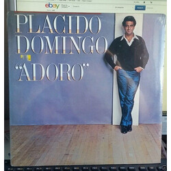Placido Domingo Adoro Vinyl LP USED