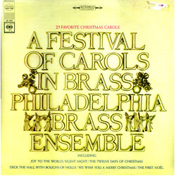Philadelphia Brass Ensemble A Festival Of Carols In Brass Vinyl LP USED