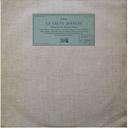 Franz Lehár / Denise Duval / Jacques Jansen La Veuve Joyeuse Vinyl LP USED