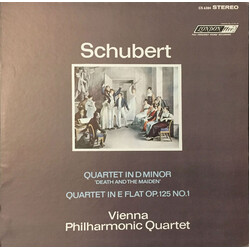 Franz Schubert / Wiener Philharmonisches Streichquartett Quartet In D Minor 'Death And The Maiden' / Quartet In E Flat Op. 125 No.1 Vinyl LP USED