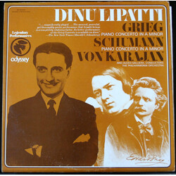 Dinu Lipatti / Robert Schumann / Edvard Grieg / Herbert von Karajan / Alceo Galliera / Philharmonia Orchestra Concerto In A Minor For Piano And Orches