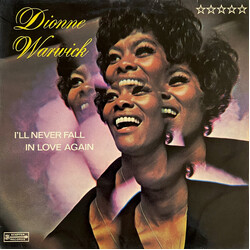 Dionne Warwick I'll Never Fall In Love Again Vinyl LP USED