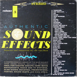 Jac Holzman Authentic Sound Effects Volume 5 Vinyl LP USED