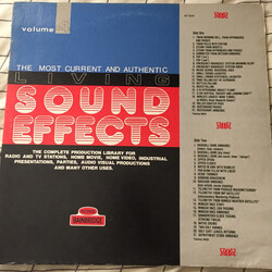 Various The Most Current And Authentic Living Sound Effects (Volume 4) Vinyl LP USED
