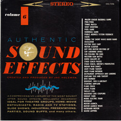 Jac Holzman Authentic Sound Effects Volume 6 Vinyl LP USED