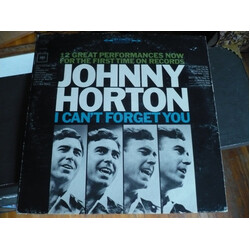 Johnny Horton I Can't Forget You Vinyl LP USED