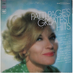Patti Page Greatest Hits Vinyl LP USED