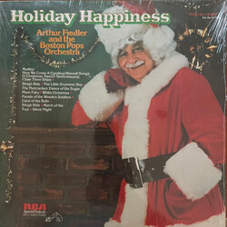 Arthur Fiedler / The Boston Pops Orchestra Holiday Happiness Vinyl LP USED
